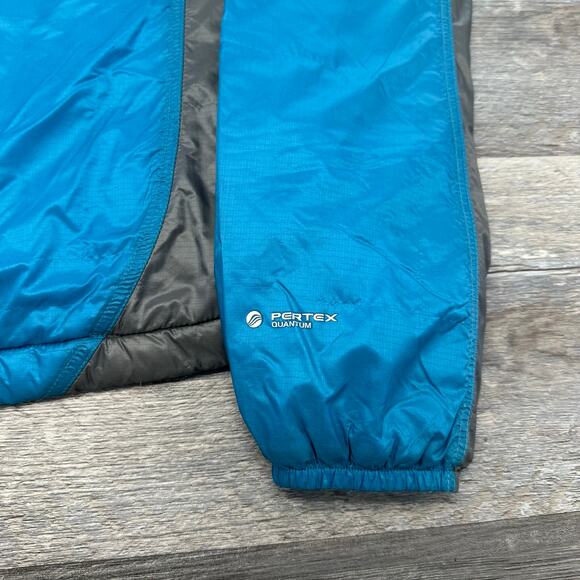 Rab Generator Blue Gray Womens S Full Zip Pertex Quantum Lined Quilted Gorpcore - Picture 3 of 11